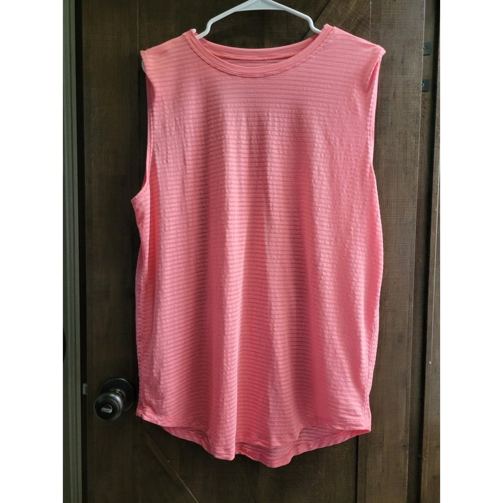 lululemon athletica Women's Muscle Tee in Coral Pink